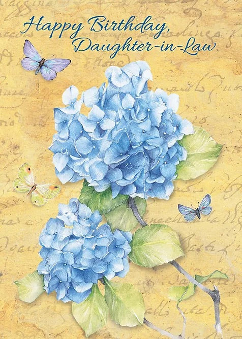 FR0235 Birthday Card / Daughter-In-Law