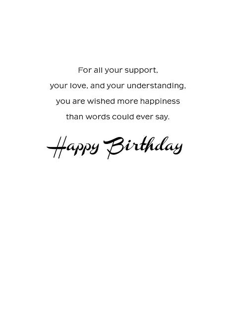 FR0303 Birthday Card / Mother