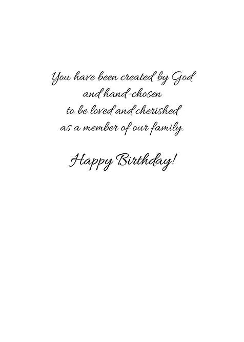 FR0309 Birthday Card / Daughter-In-Law