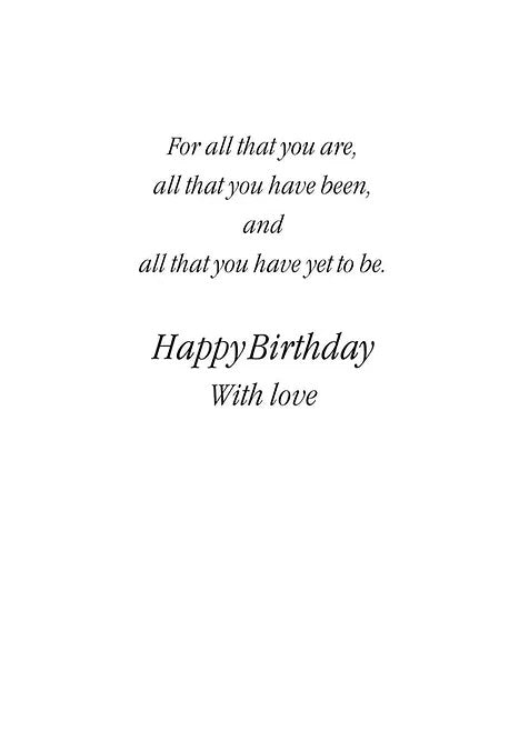 FR0338 Birthday Card / Husband