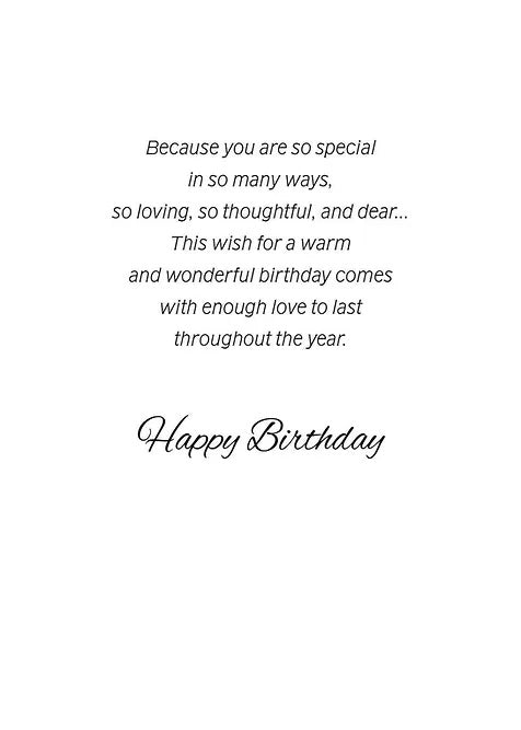 FR0339 Birthday Card / Wife