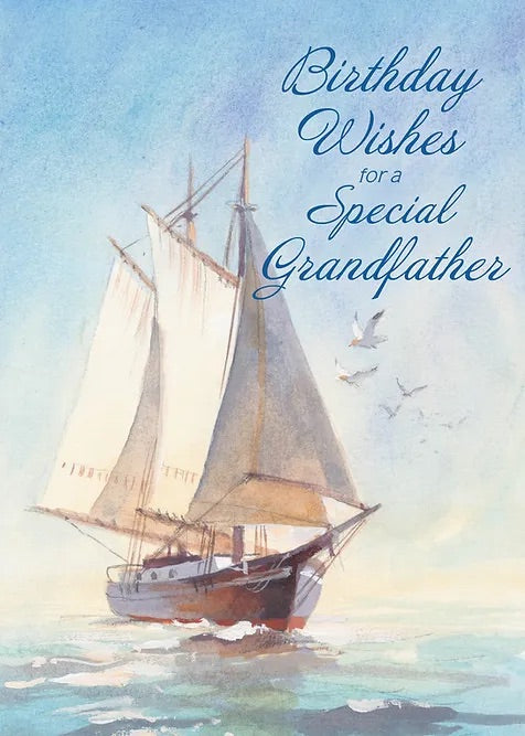 FR0345 Birthday Card / Grandfather
