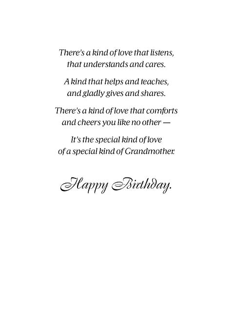 FR0351 Birthday Card / Grandmother