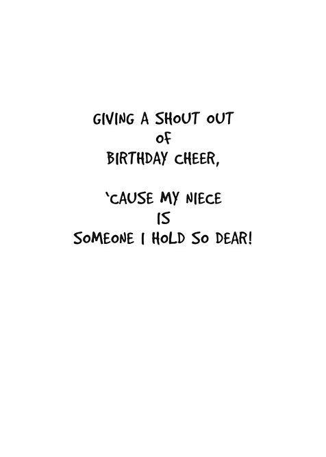 FR0358 Birthday Card / Niece