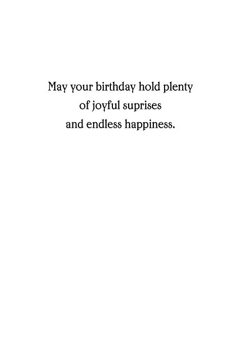 FR0370 Birthday Card / Granddaughter