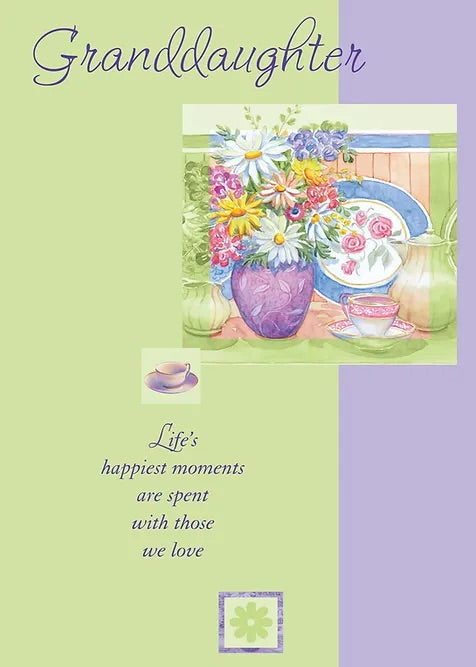 FR0906 Birthday Card / Granddaughter