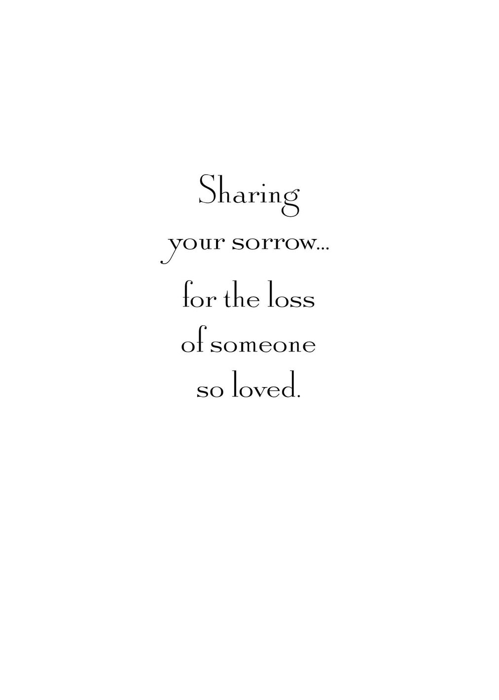 FR1368 Sympathy Card