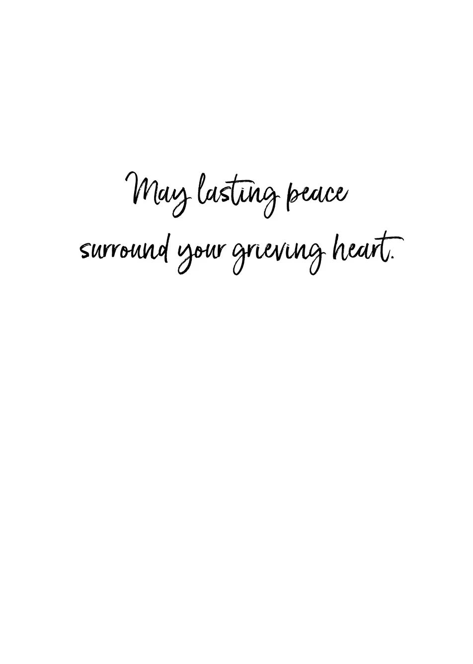 FR2180 Sympathy Card