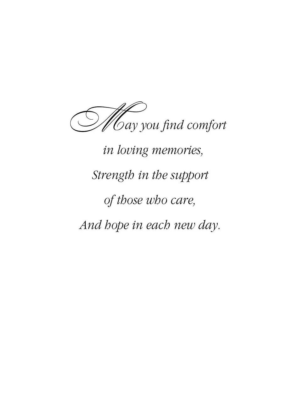 FR2294 Sympathy Card