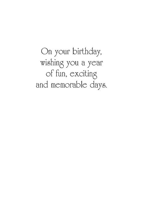 FR4721 Birthday Card