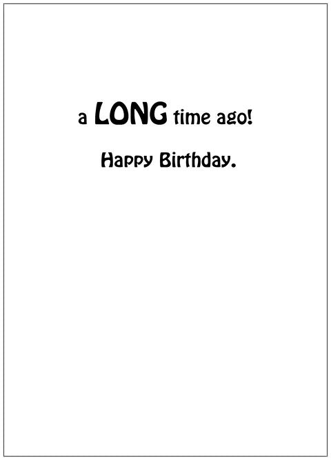 FR4764 Birthday Card