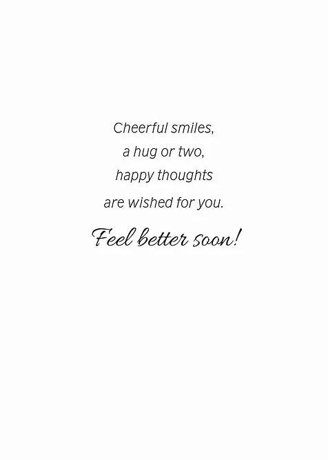 FR7137 Get Well Card