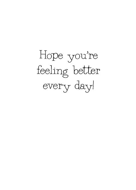 FR7140 Get Well Card