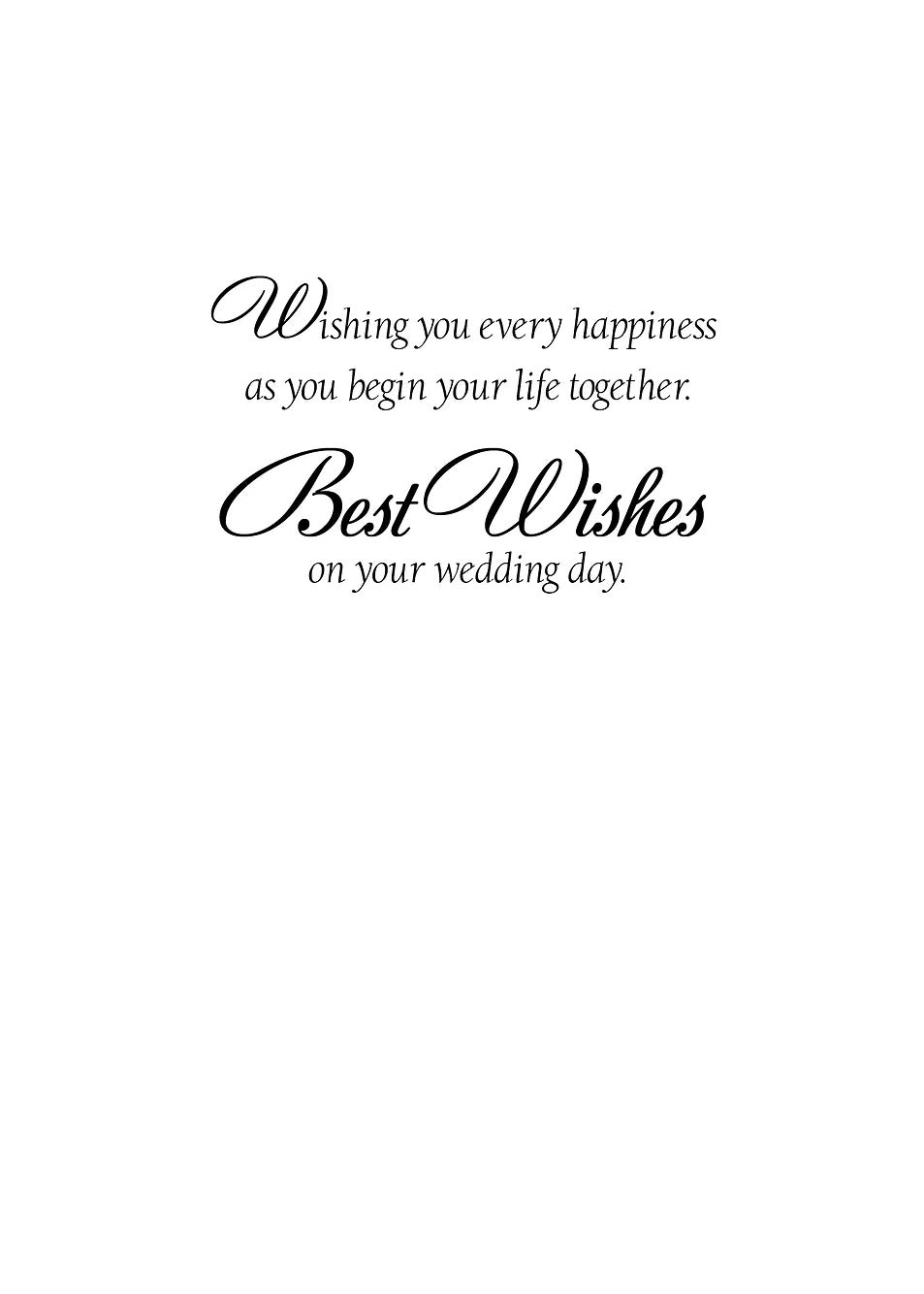 FR7429 Wedding Card