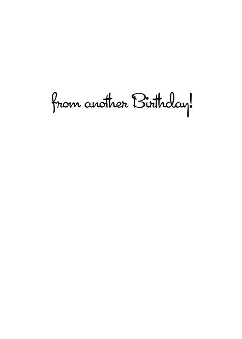 FR8017 Birthday Card