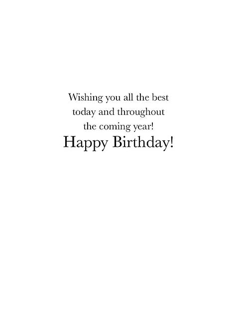 FR8403 Milestone Birthday Card / 85