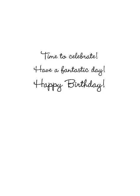 FR8453 Milestone Birthday Card / 80