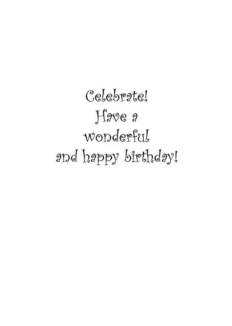 FR8751 Birthday Card