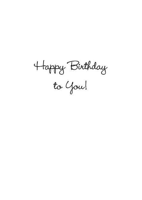 FR8813 Birthday Card