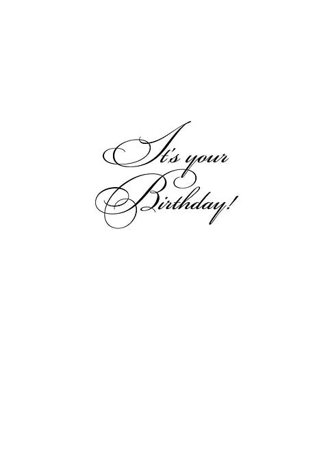 FR8859 Birthday Card