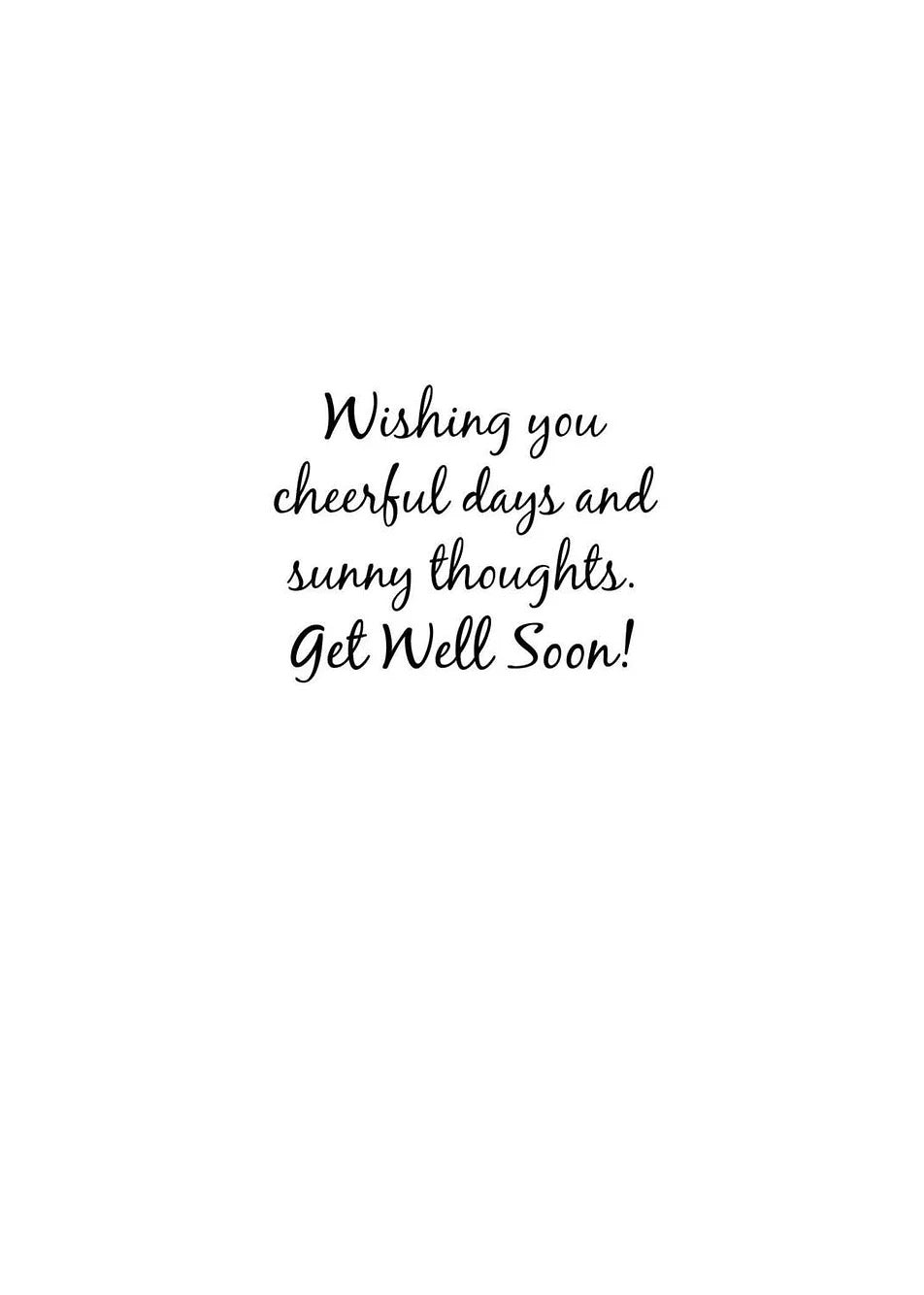 FR9316 Get Well Card