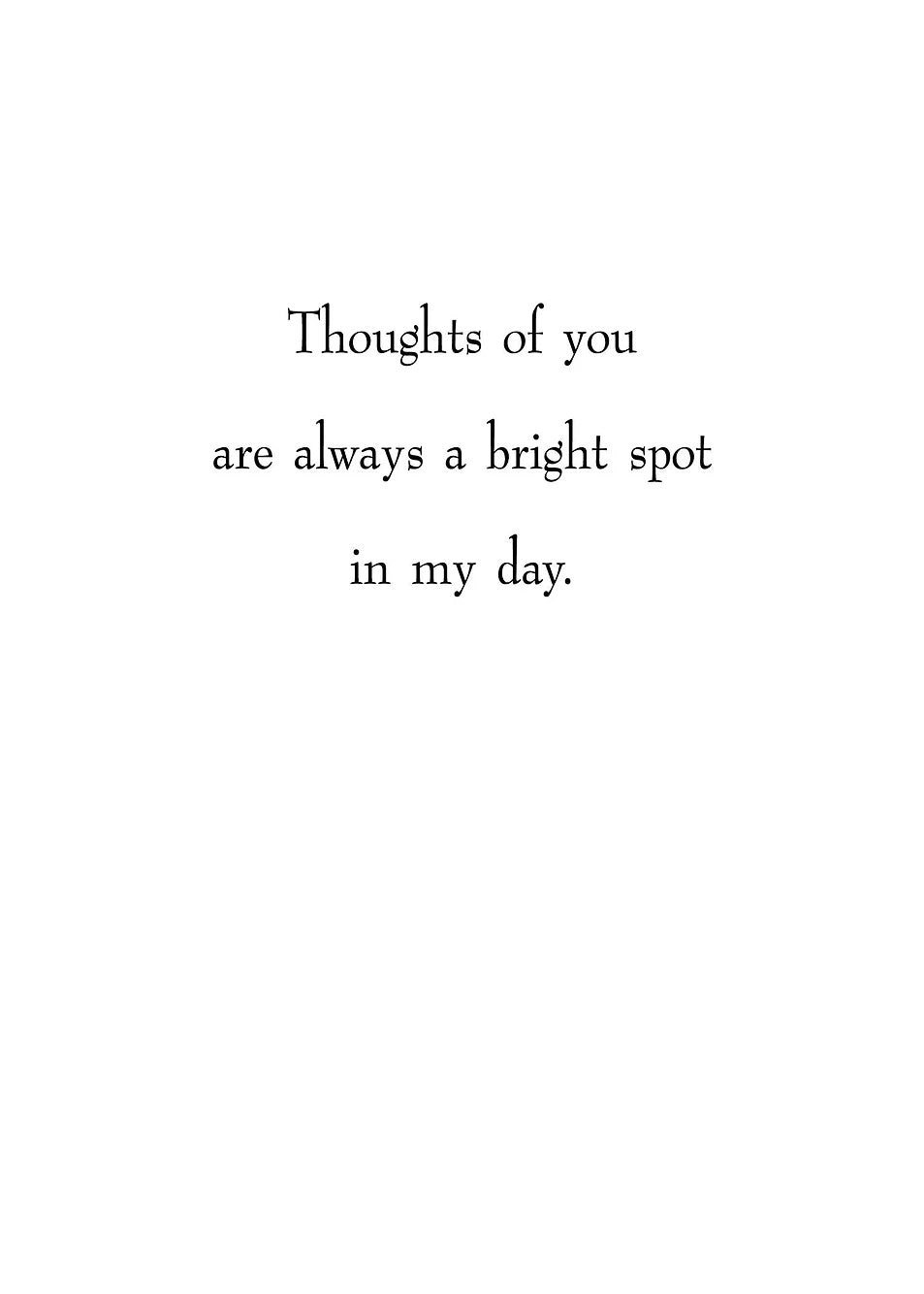 FR9331 Thinking Of You Card