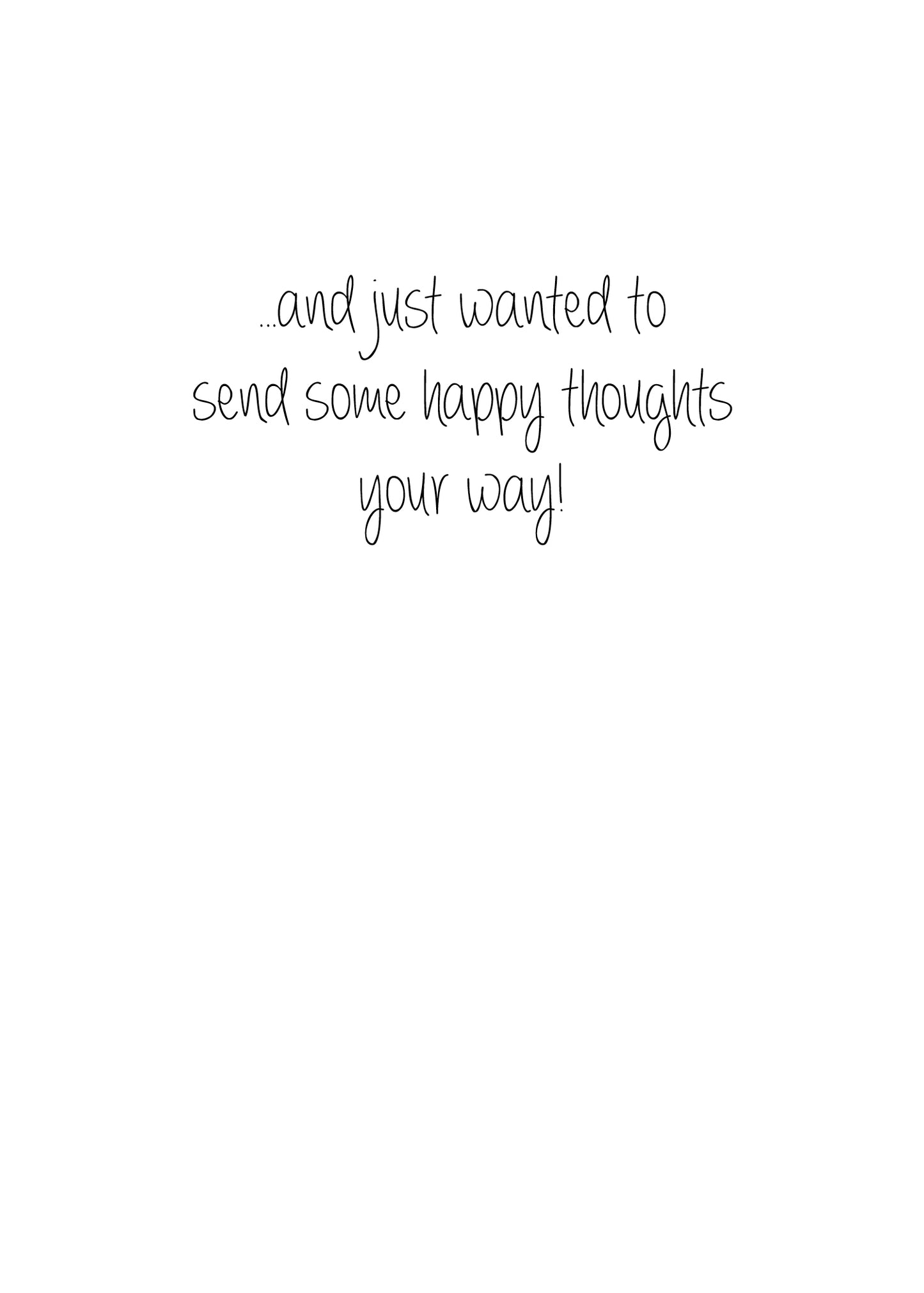 FR9343 Thinking of You Card