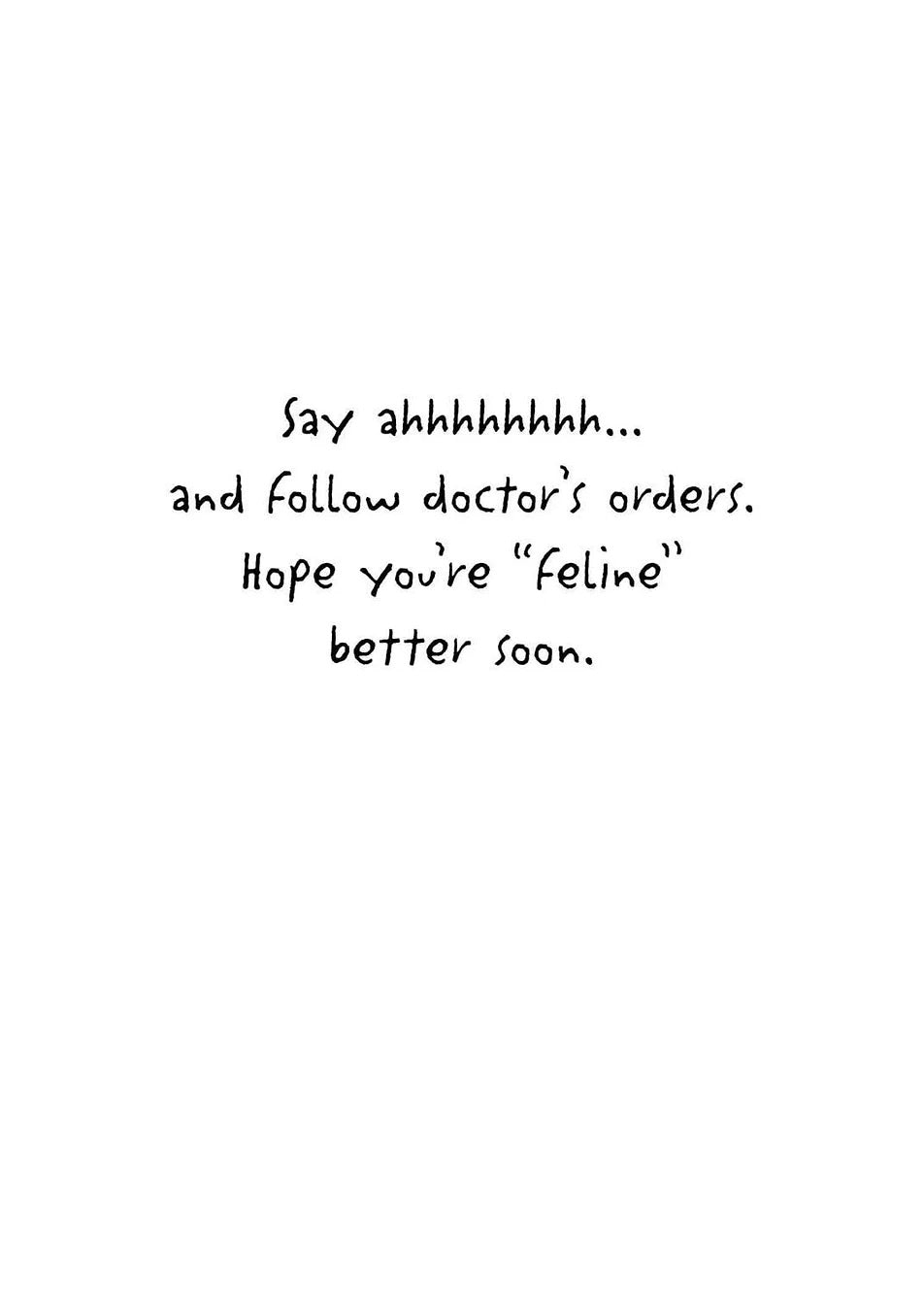 FR9614 Get Well Card