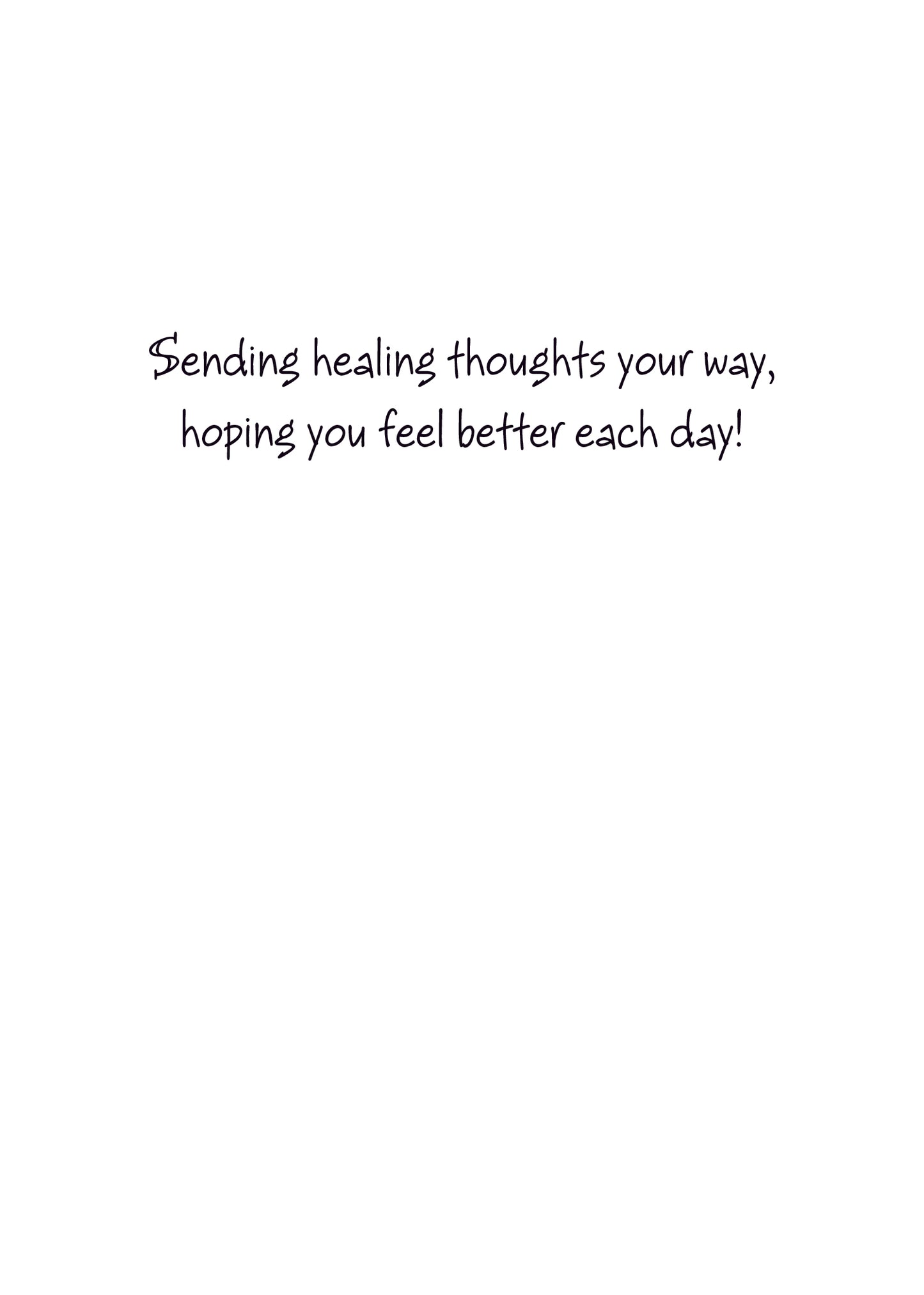 FR9761 Get Well Card