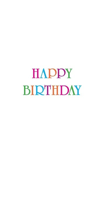 FR9921 Money Holder / Birthday