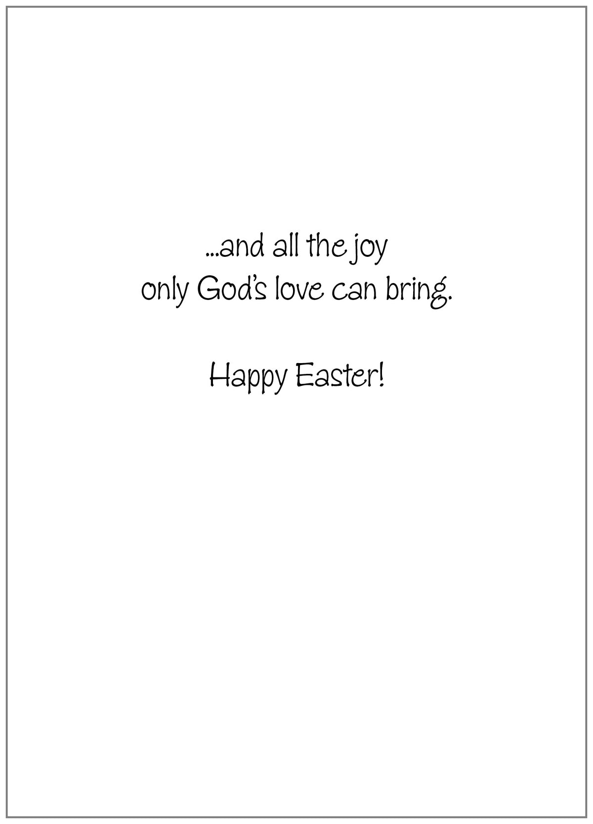 FRS2429 Easter Card