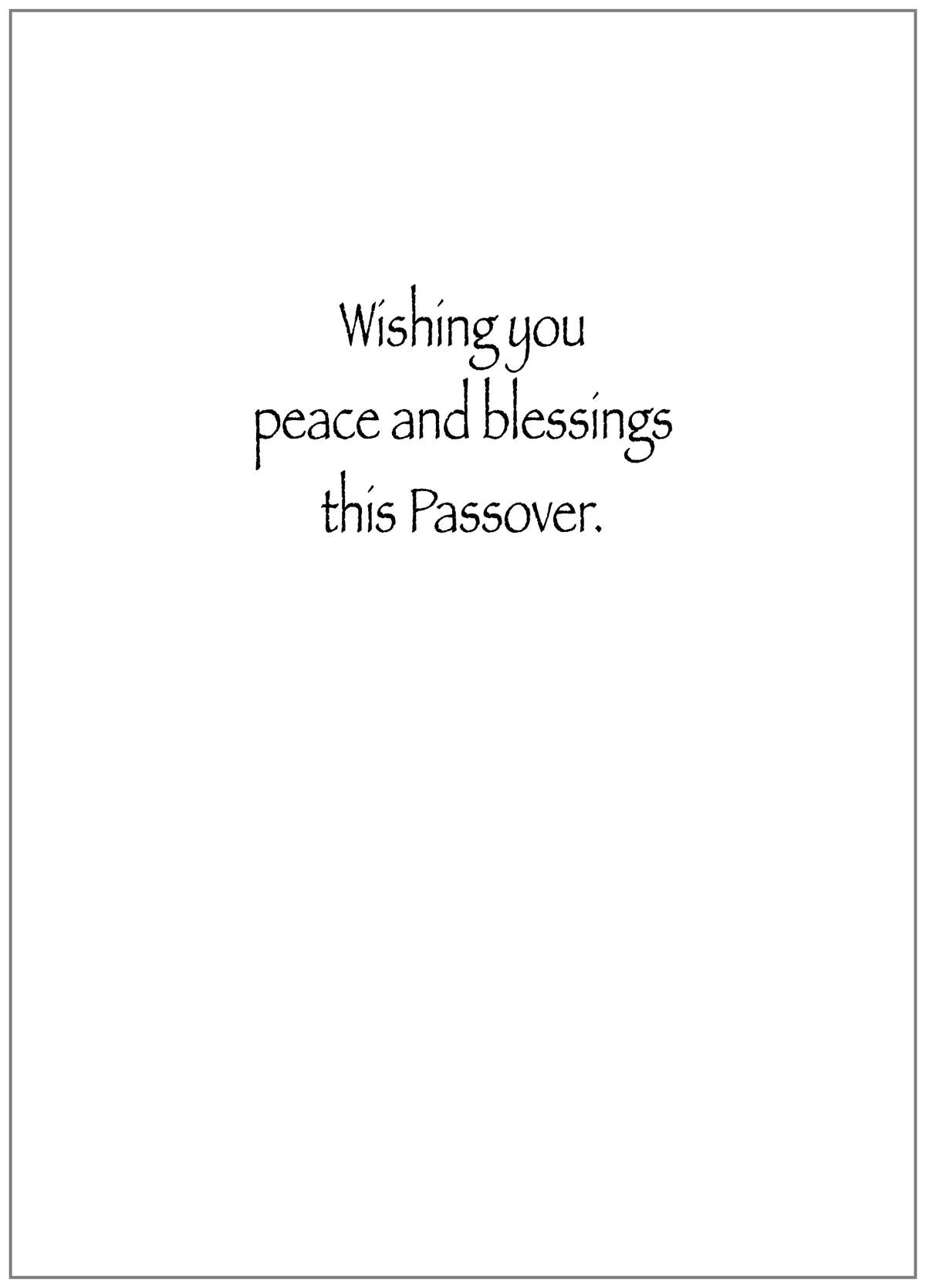 PFRS2486 Passover Card Premium