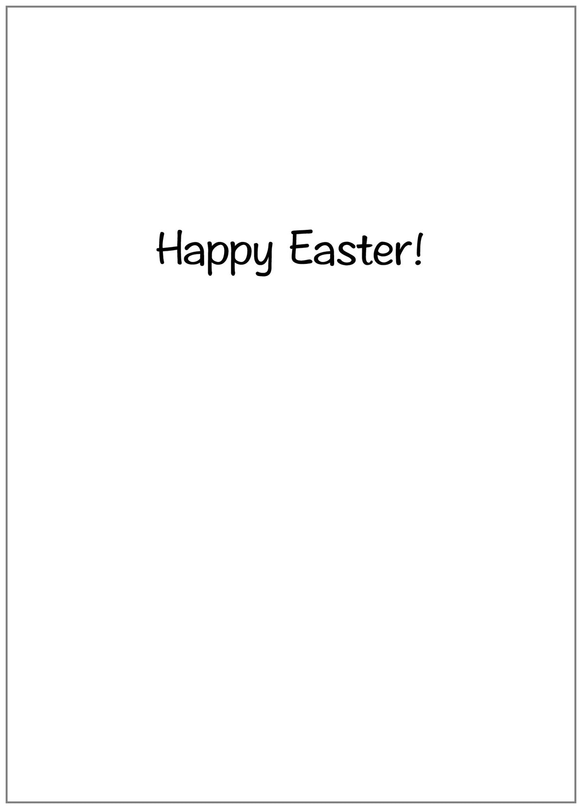 FRS2885 Easter Card