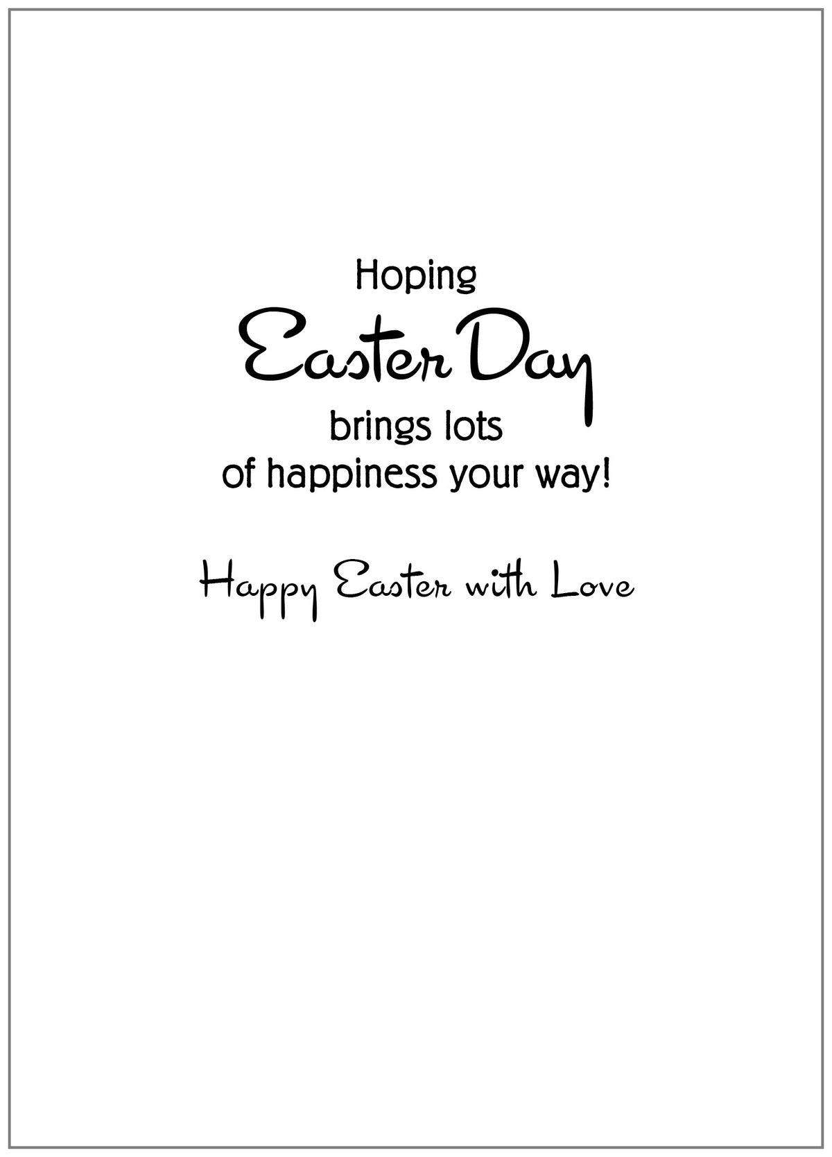 FRS2888 Easter Card