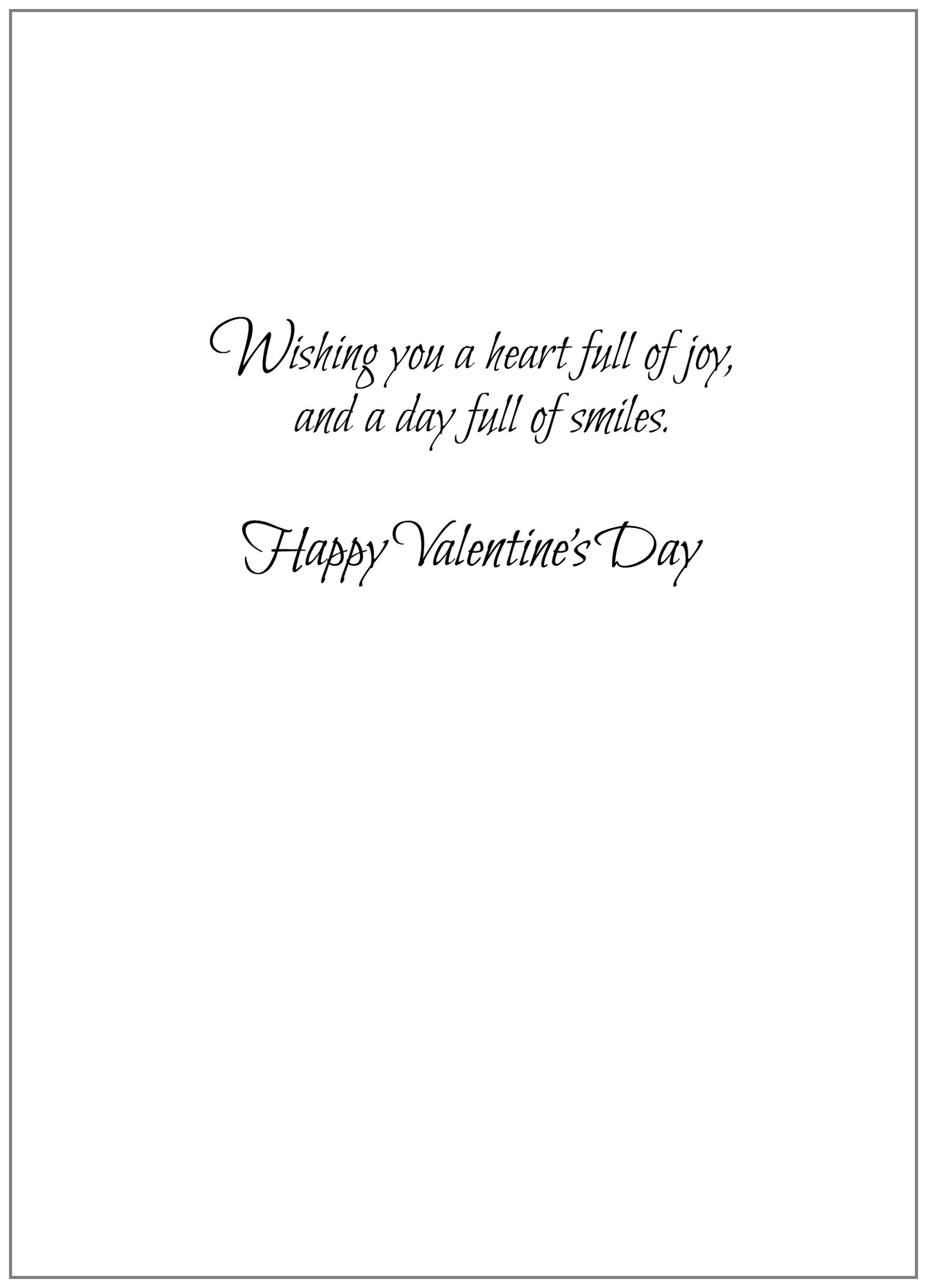 FRS3380 Valentine's Day Card