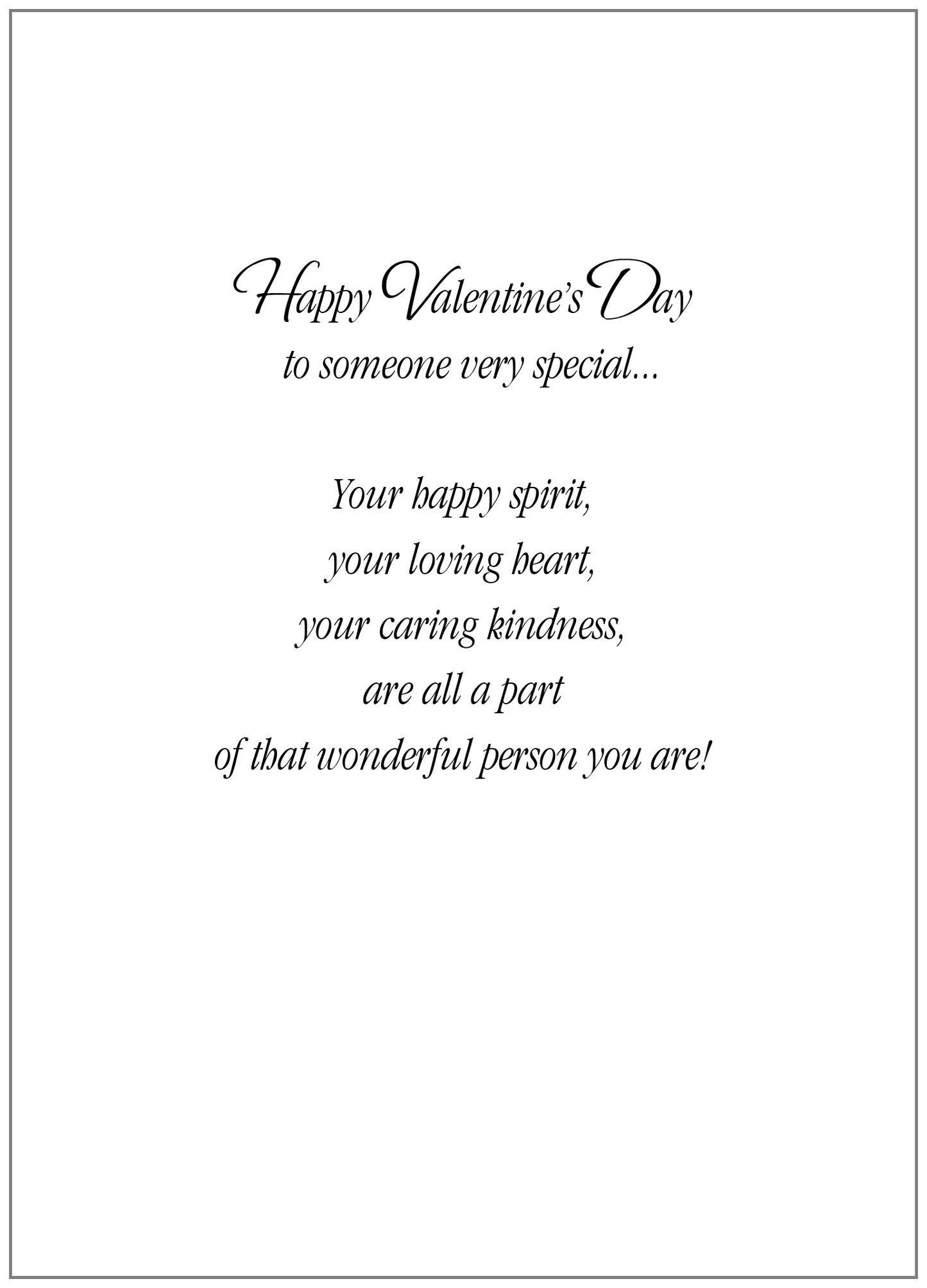FRS3482 Valentine's Day Card