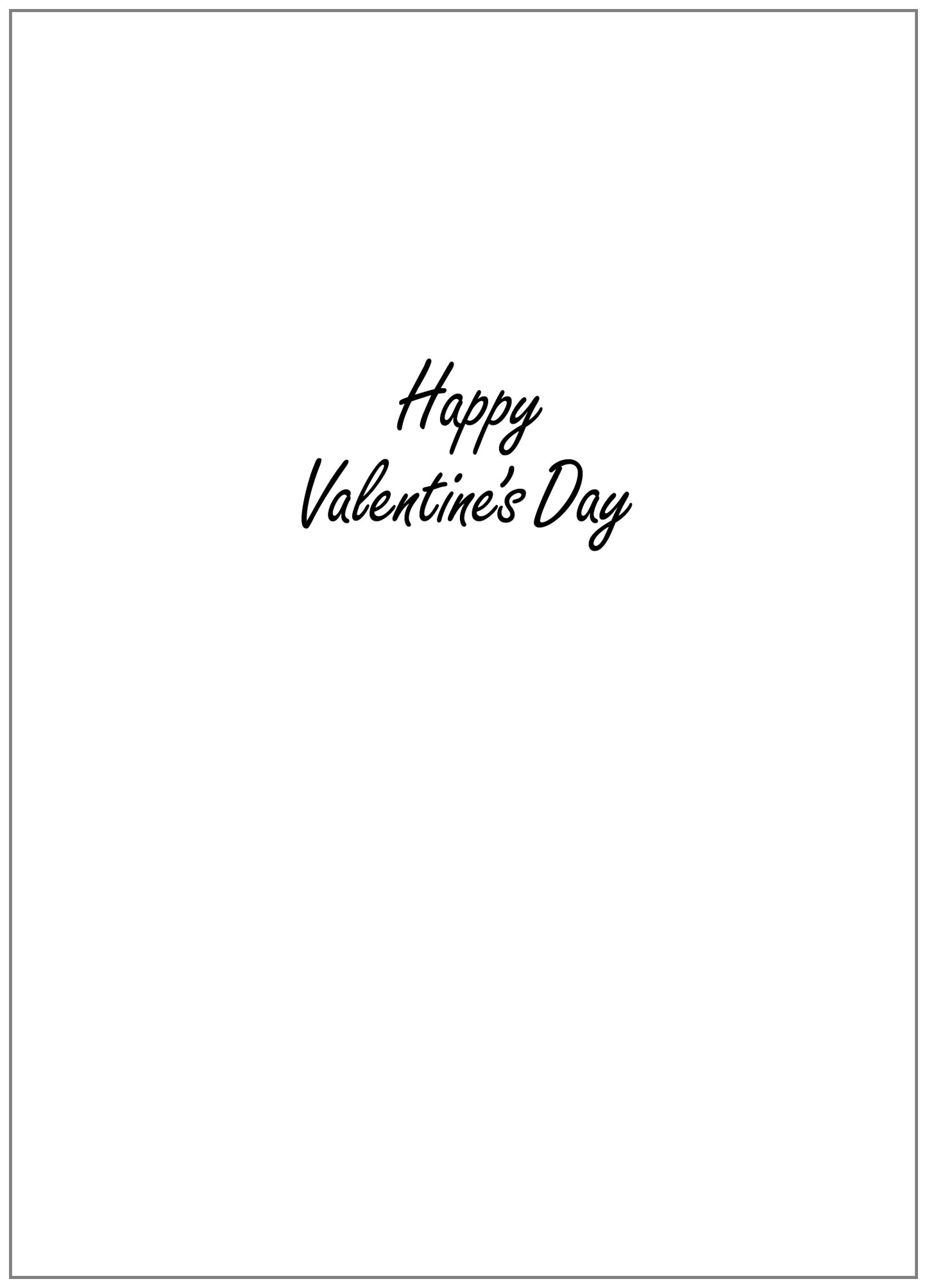 FRS3926 Valentine's Day Card