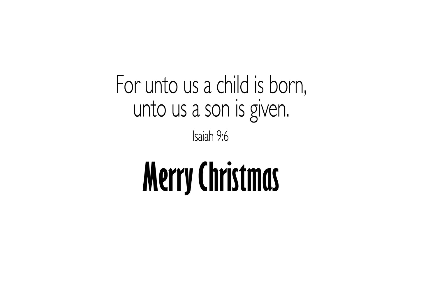 FRS 754 / 5242 Christmas Card