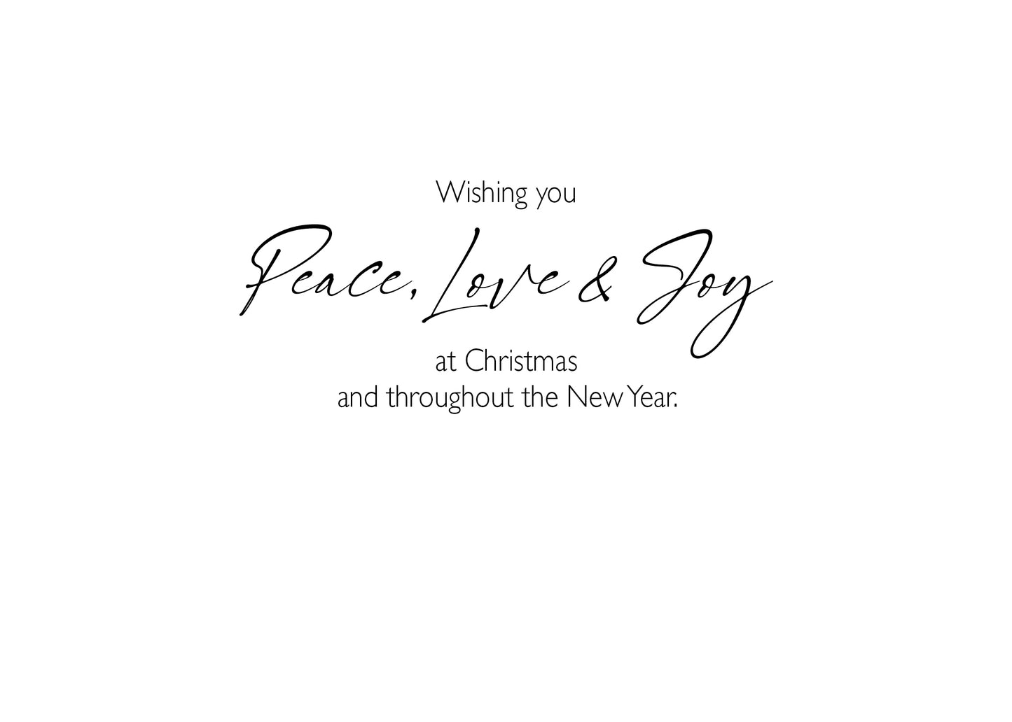 FRS 757 / 5245 Christmas Card