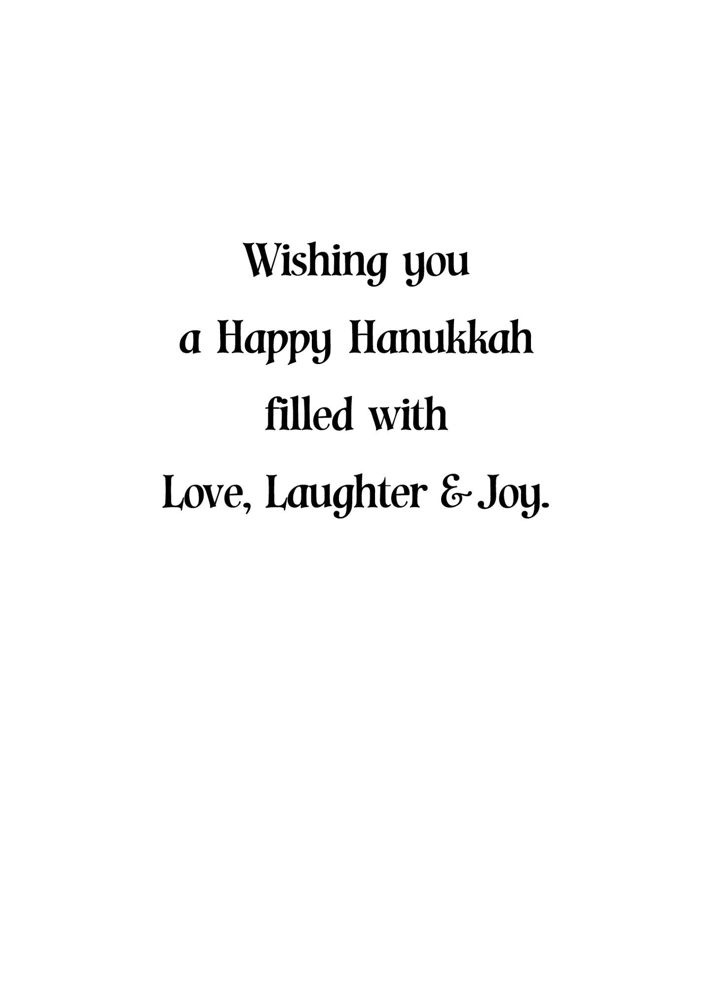 FRS5881 Hanukkah Card