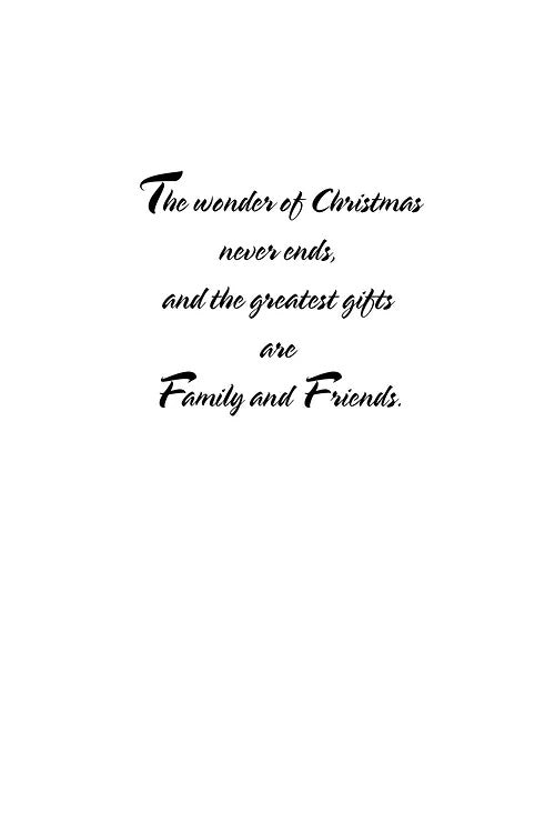 FRS 961 / 6066 Christmas Card