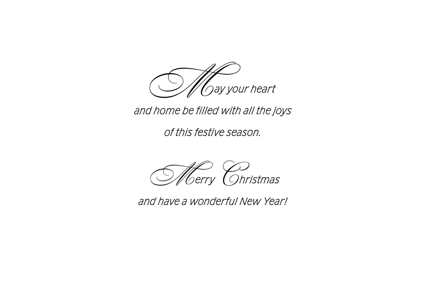 FRS 965 / 6113 Christmas Card