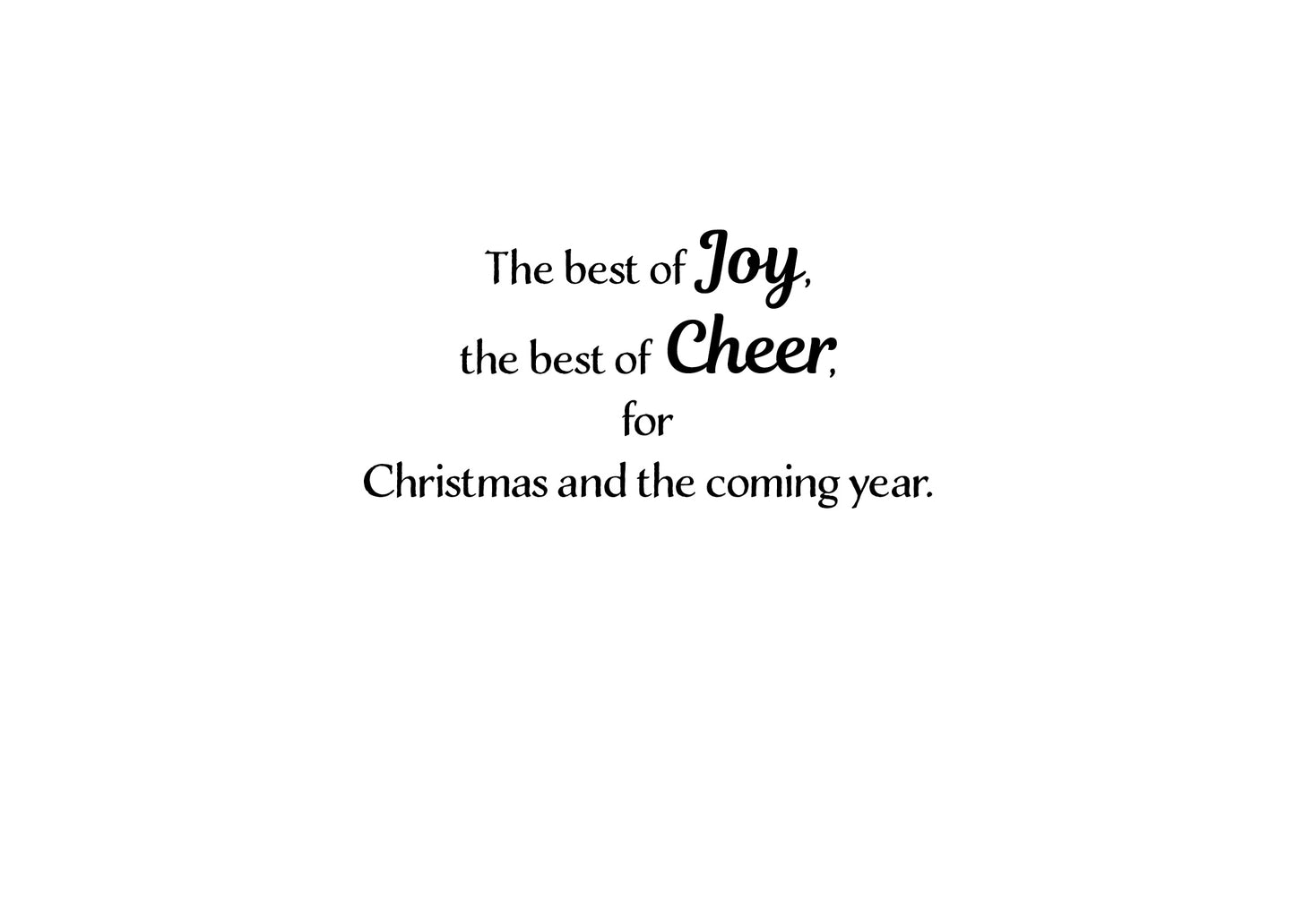 FRS6170 Christmas Card