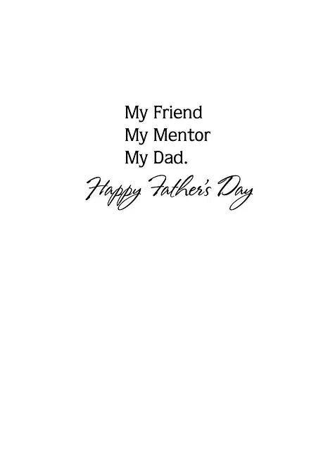 FRS6203 Father's Day Card