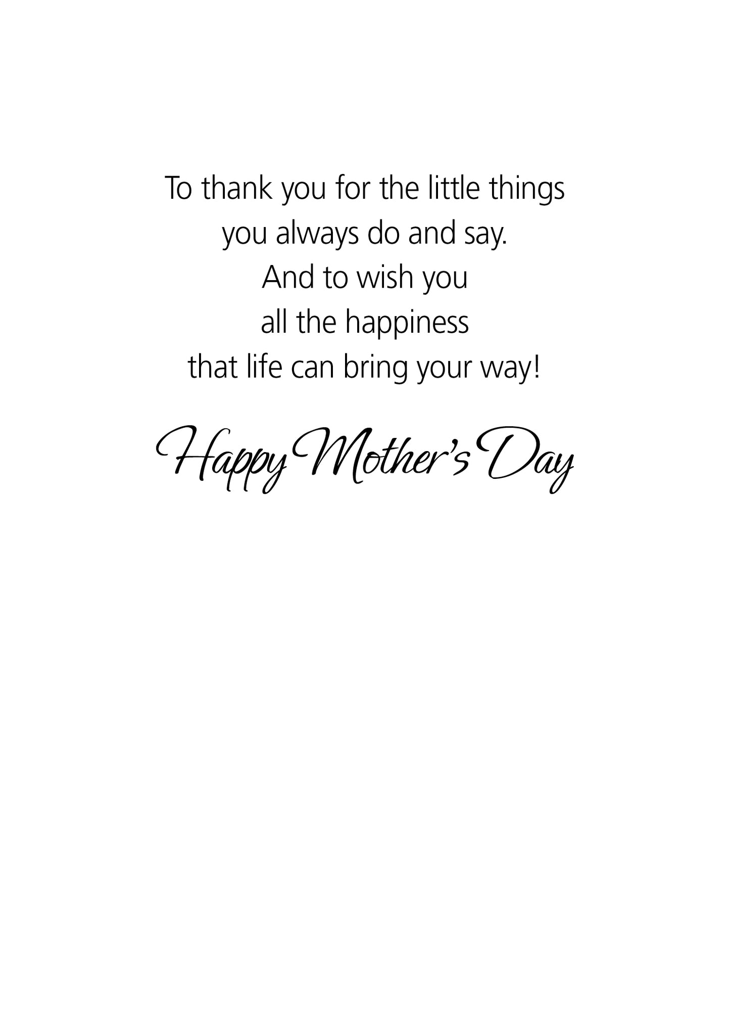 FRS6428 Mother's Day Card