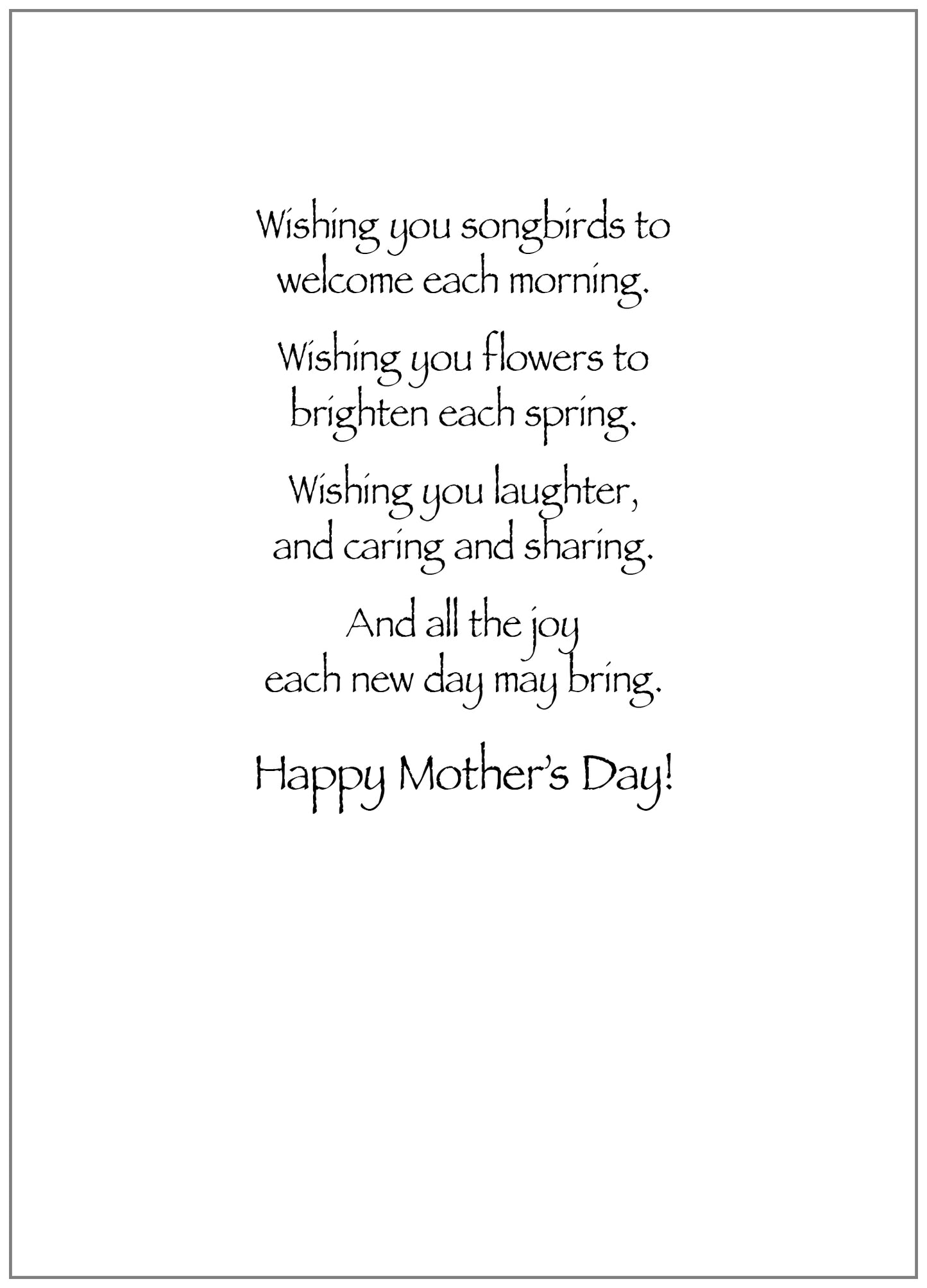 FRS6431 Mother's Day Card