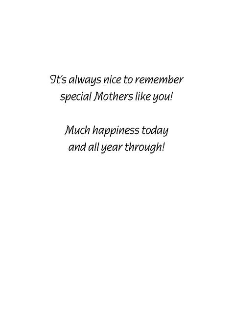 FRS6532 Mother's Day Card