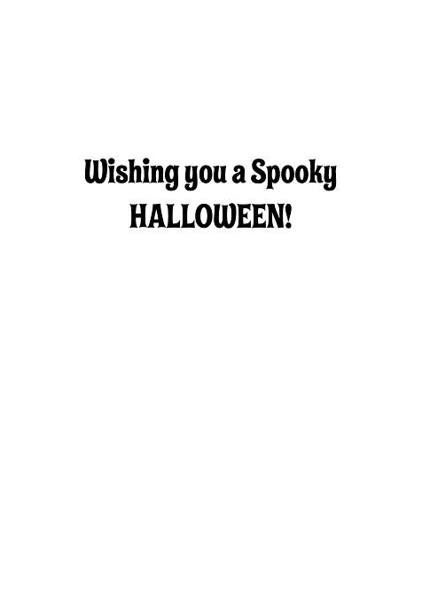 FRS 651 / 7714 Halloween Card