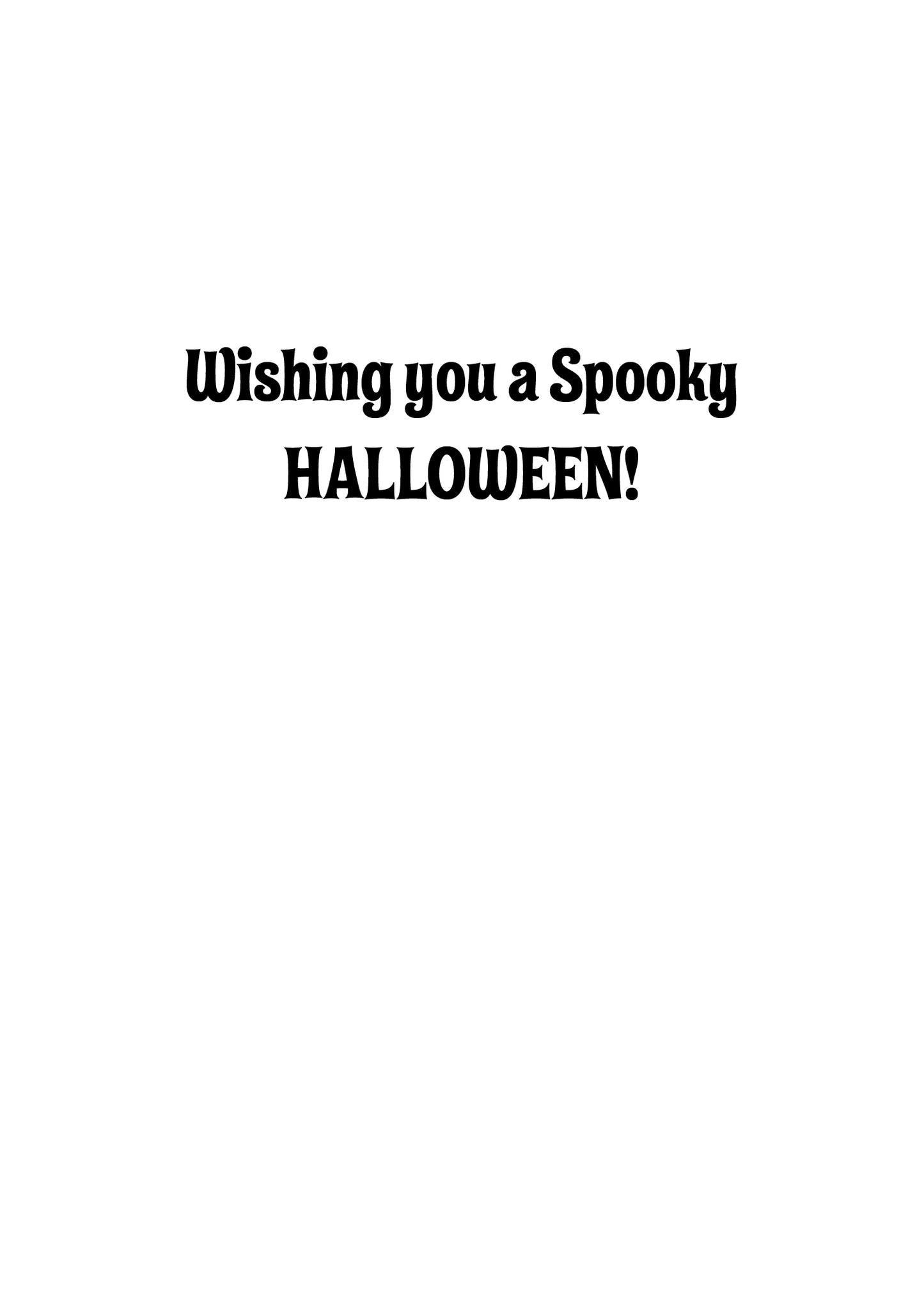 FRS651 Halloween Card Boxed