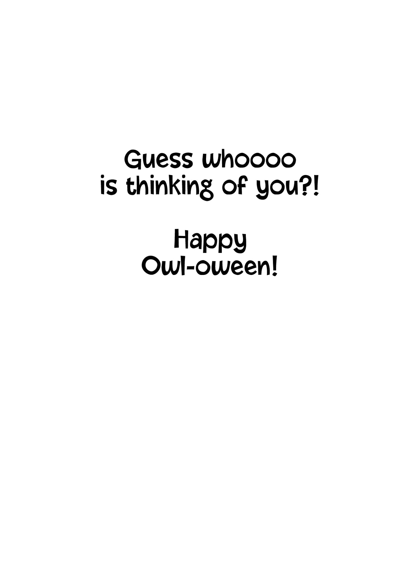 FRS7726 Halloween Card